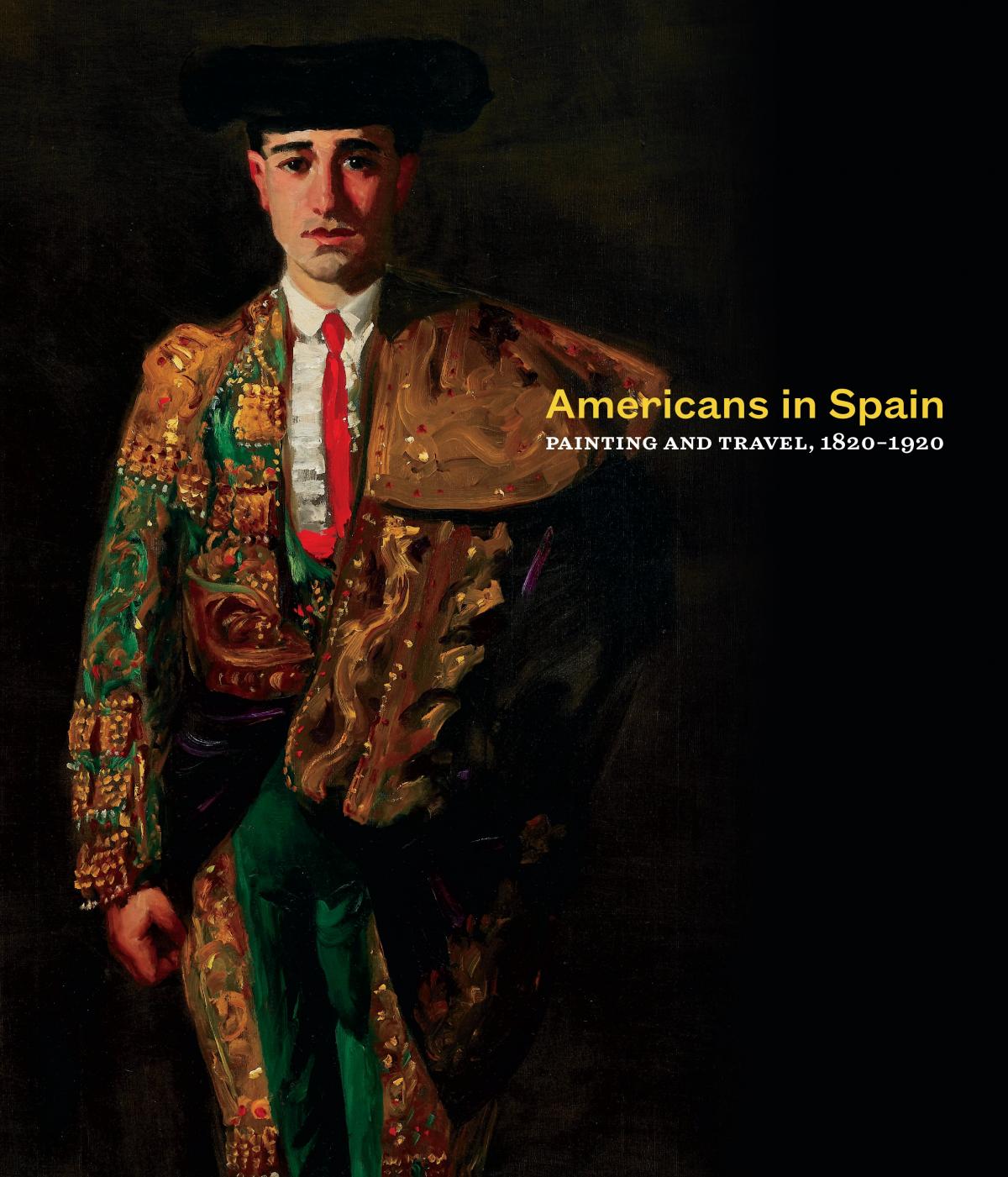 Book cover with painting of matador