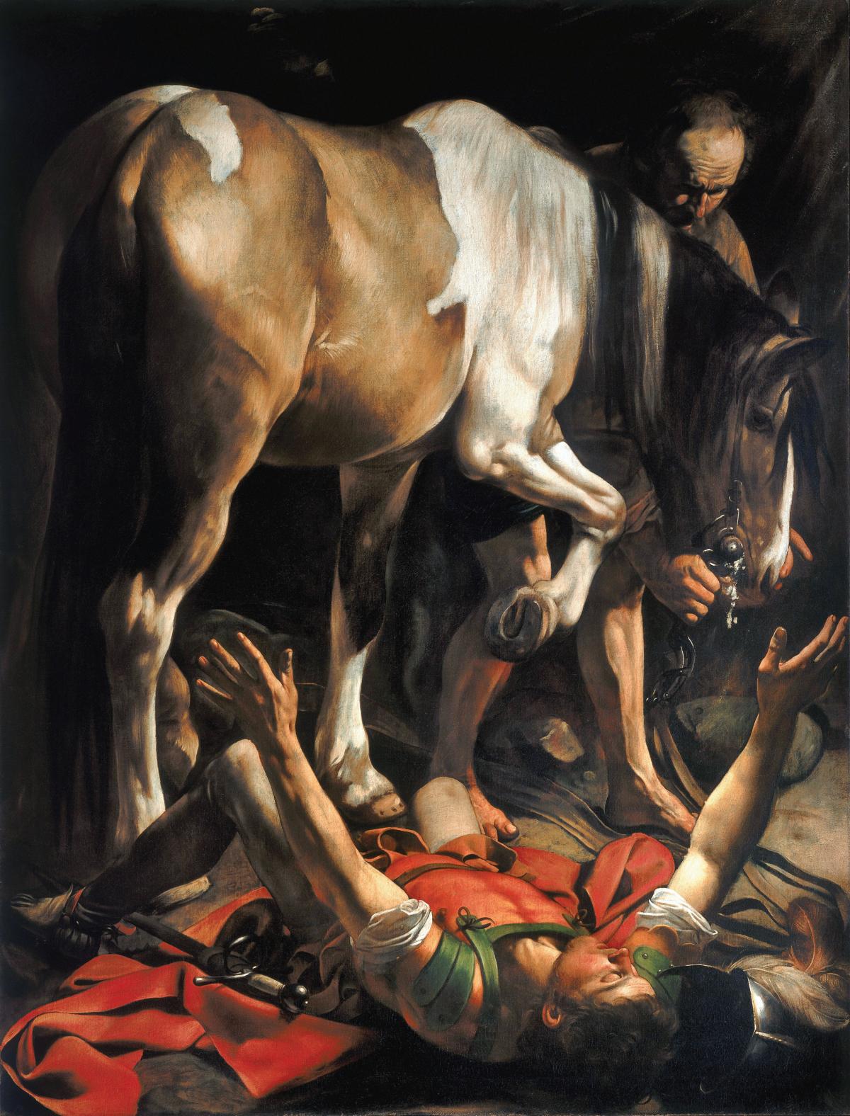 Caravaggio's painting The Conversion of St. Paul