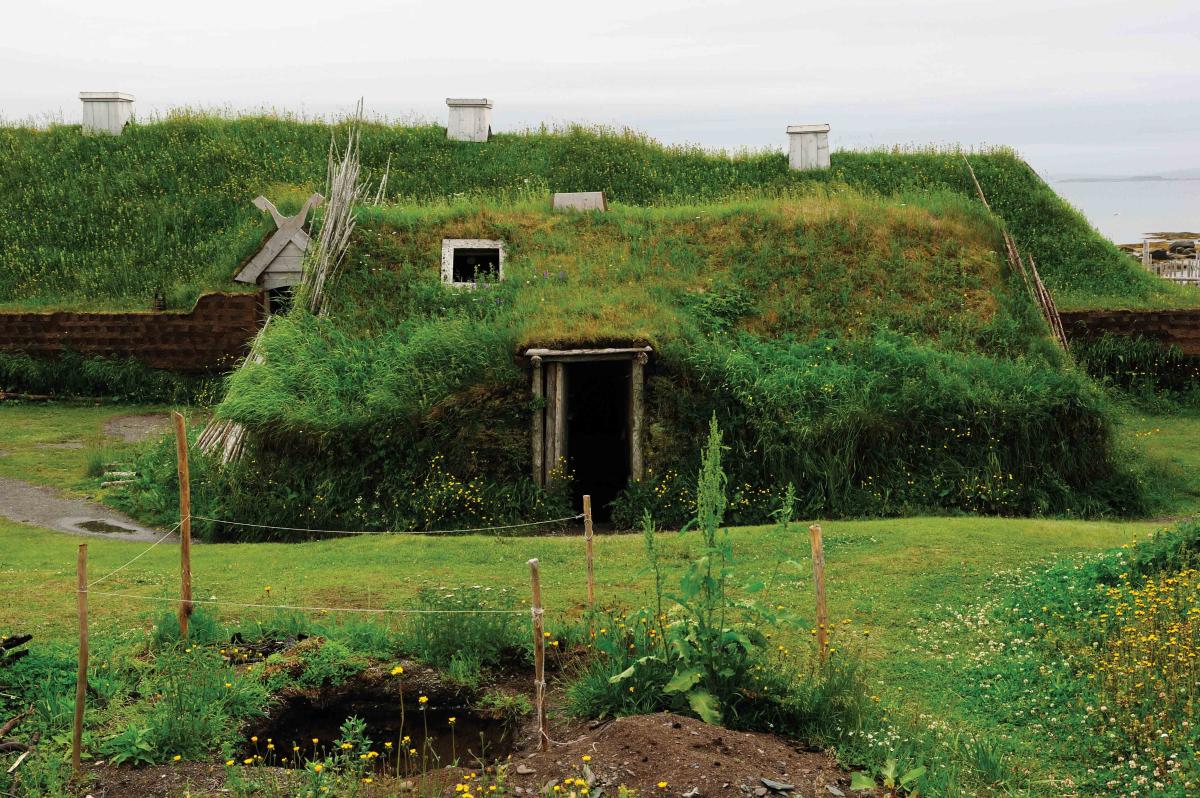 L'Anse aux Meadows site in Newfoundland