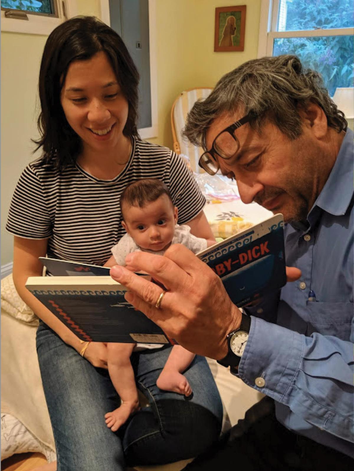 Delbanco reads Moby-Dick to his grandchild