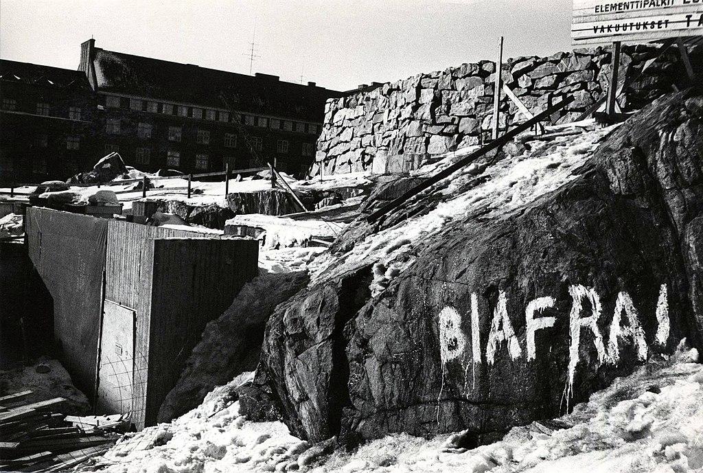 Biafra graffiti in Helsinki