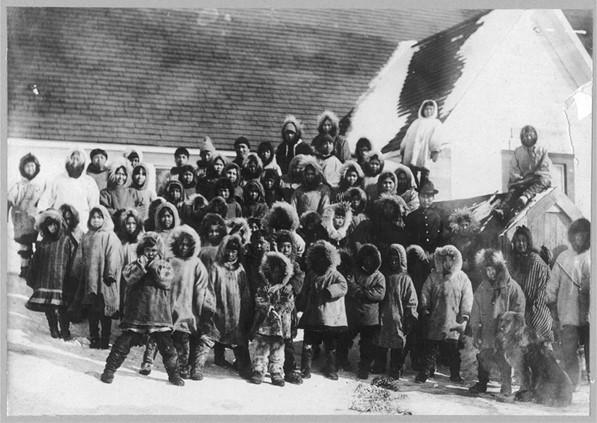 Eskimo School Children