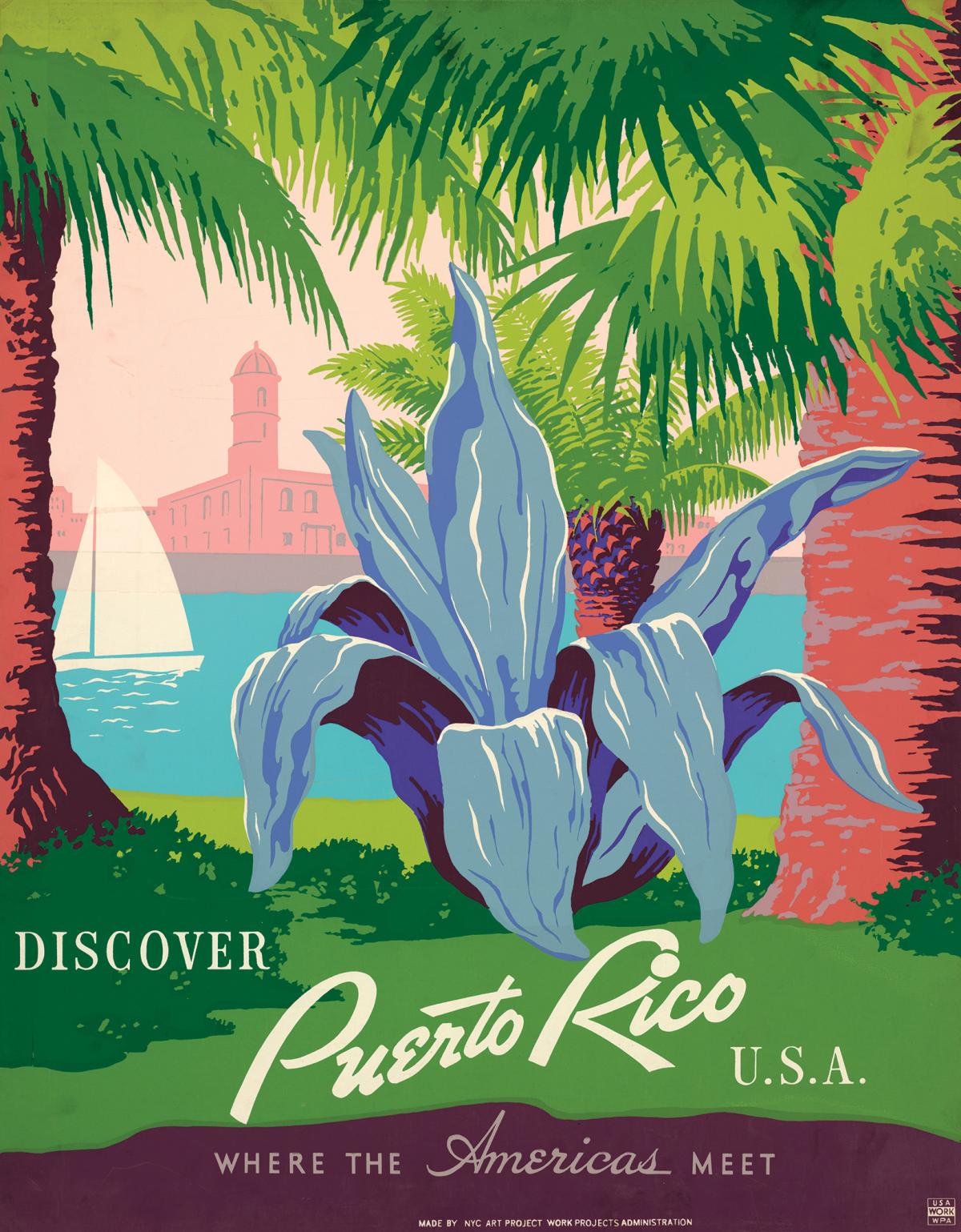 Poster for FWP guide for Puerto Rico