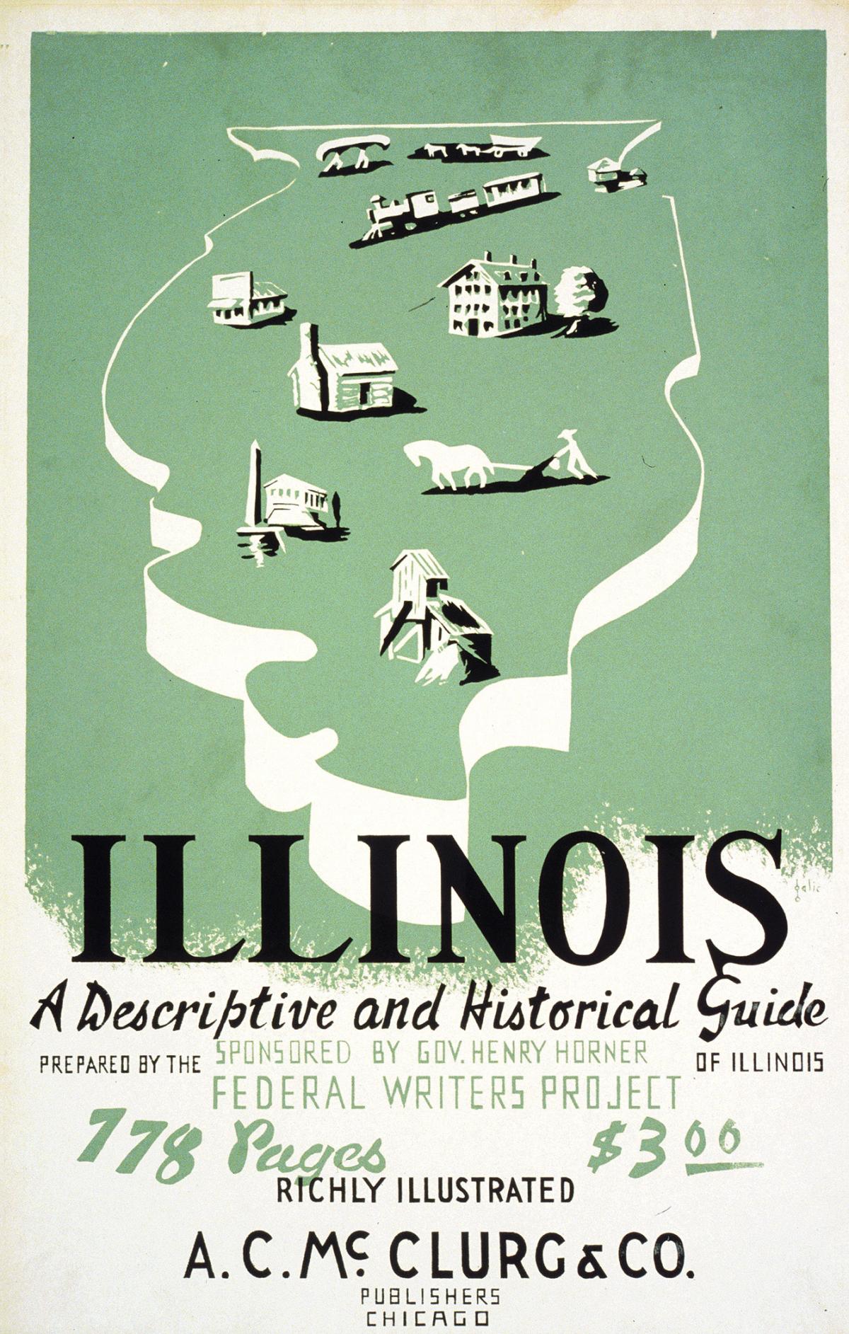 Publicity Poster for the Land of Lincoln