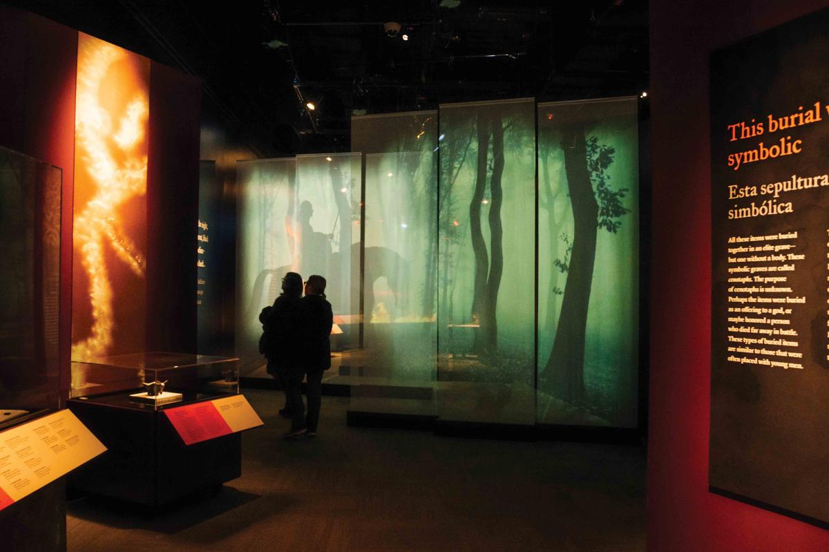 View of a green display in First Kings of Europe