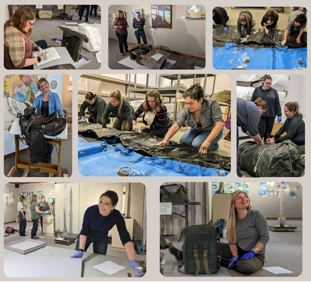 The Utah Division of Arts & Museums received a Preservation and Access Education and Training grant for “Utah Collections Preservation Network” to expand access to a comprehensive suite of training and mentorship activities aimed at enhancing preservation literacy of underserved collections stewards.