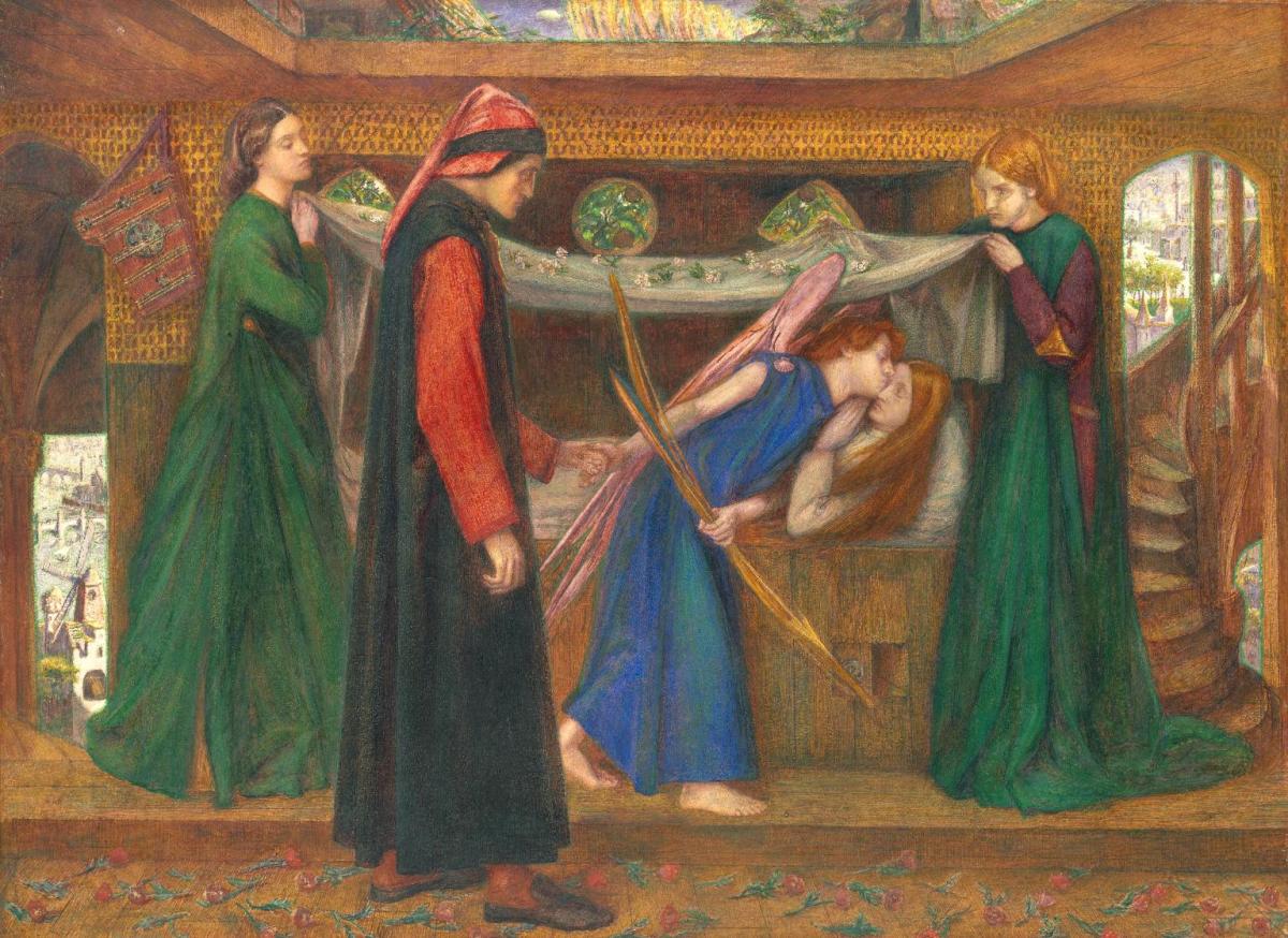 Dante's dream at the time of the death of Beatrice