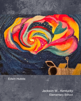 Edwin Hubble student artwork