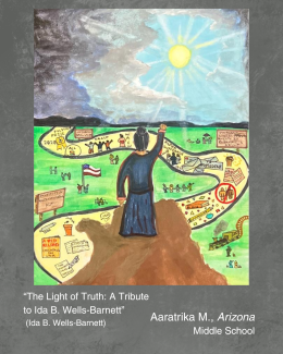 Ida B Wells student artwork