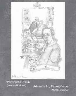 Norman Rockwell student artwork