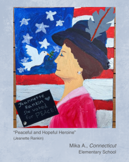 Jeanette Rankin student artwork