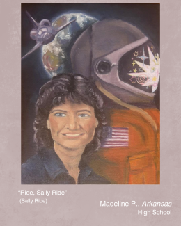 Sally Ride student artwork