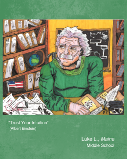 student art Albert Einstein