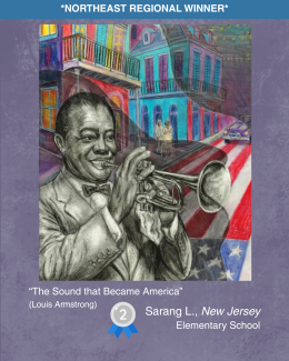 student artwork Louis Armstrong