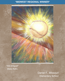 student artwork Babe Ruth