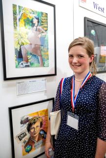 student Clair American Heroes Student Art Contest