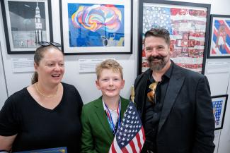 student artist