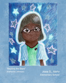 student artwork Katherine Johnson