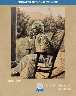student art Mark Twain