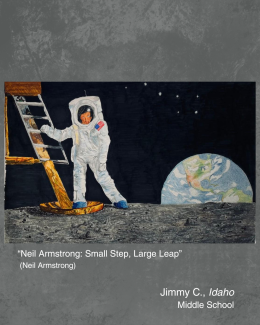 student art Neil Armstrong