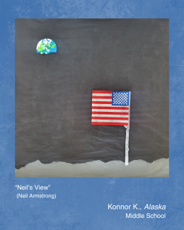 student art Neil Armstrong