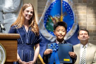 student Roy American Heroes Student Art Contest
