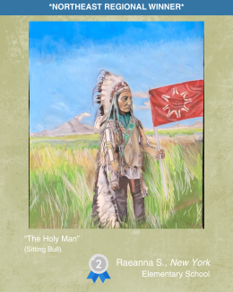 student art Sitting Bull