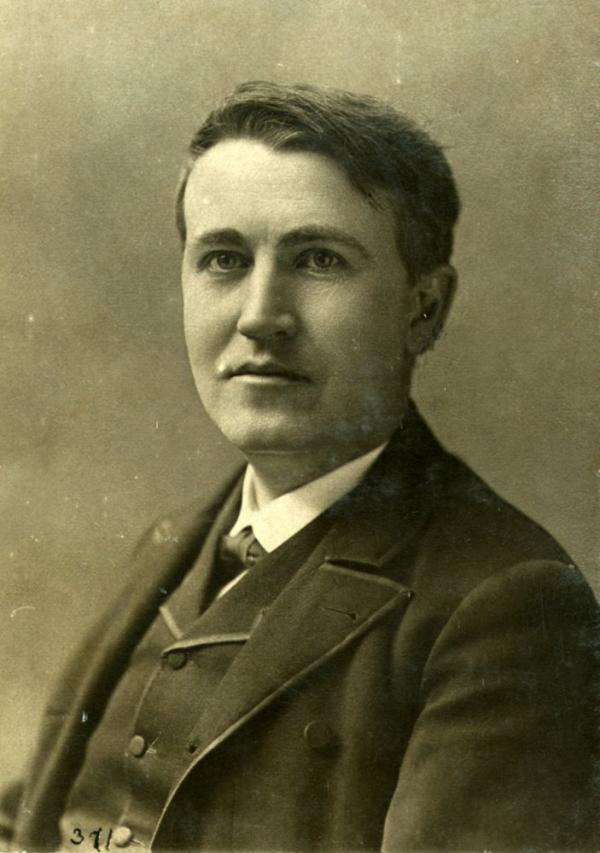 Thomas A. Edison, 1884, New York Public Library