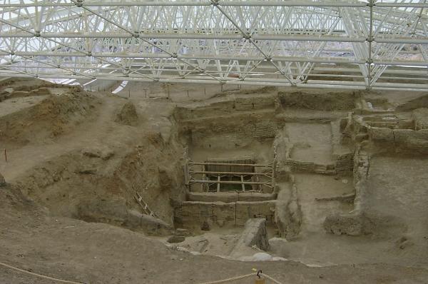 Archaeological dig site, Catal Huyuk