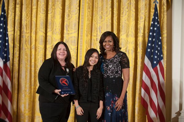 First Lady Honors Tribal Youth Ambassadors Program