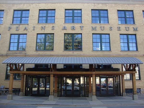 Exterior of Plains Art Museum