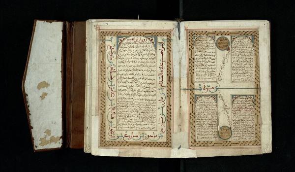 Scan of a medieval Muslim prayer text