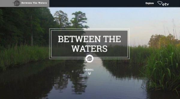 Between the Waters Website Title Page