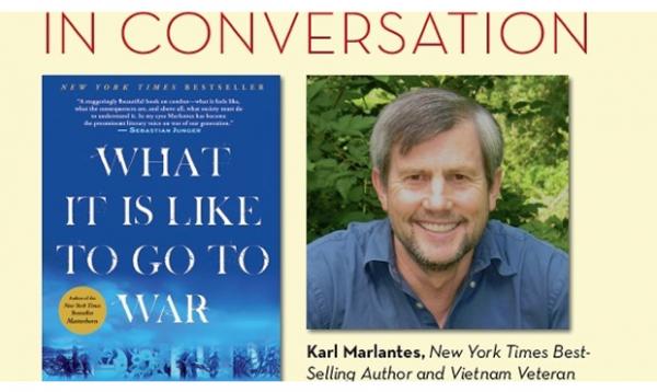 California Reads: WHAT IS IT LIKE TO GO TO WAR
