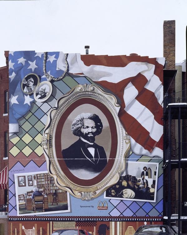 Frederick Douglass mural, Washington, DC