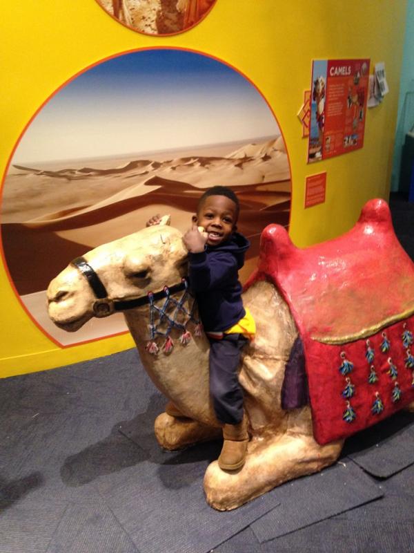 Boy on Camel