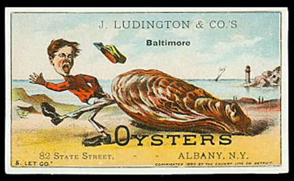 19th-century oyster advertising