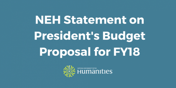 Statement on President's Budget