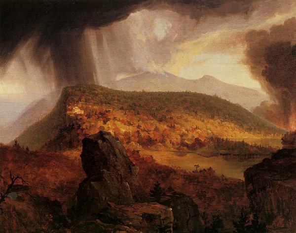 Thomas Cole Catskills Four Elements Painting