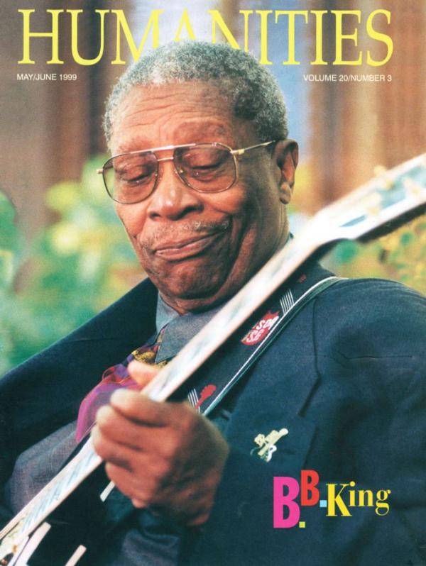 B.B. King Visits NEH to Discuss and Play Blues