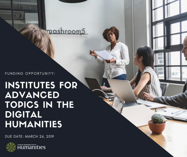 Institutes For Advanced Topics In The Digital Humanities