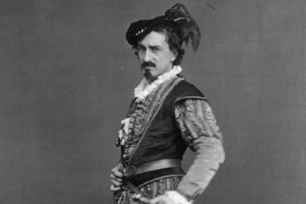 Portrait of Edwin Booth as Iago in Shakespeare's Othello, the Moor of Venice.