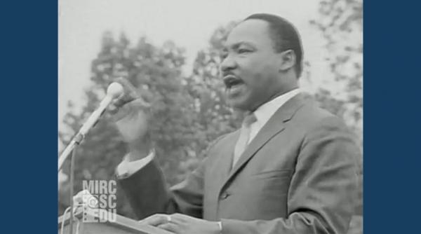 Martin Luther King, Jr. in Kingstree, SC - May 9, 1966.
