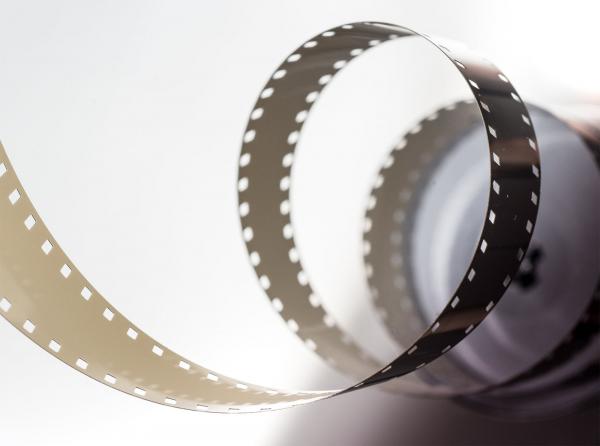 Vintage roll of film.