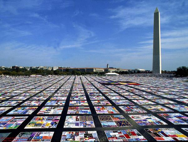 AIDS Quilt on the National Mall