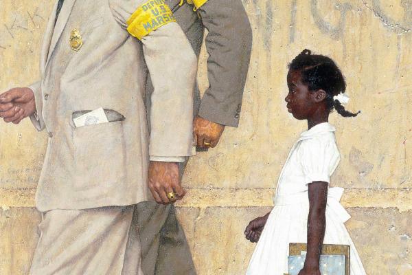 "The Problem We All Live With," Norman Rockwell, 1963
