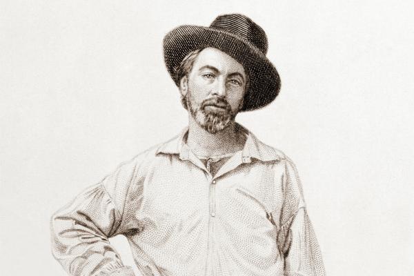Walt Whitman illustration from Leaves of Grass.