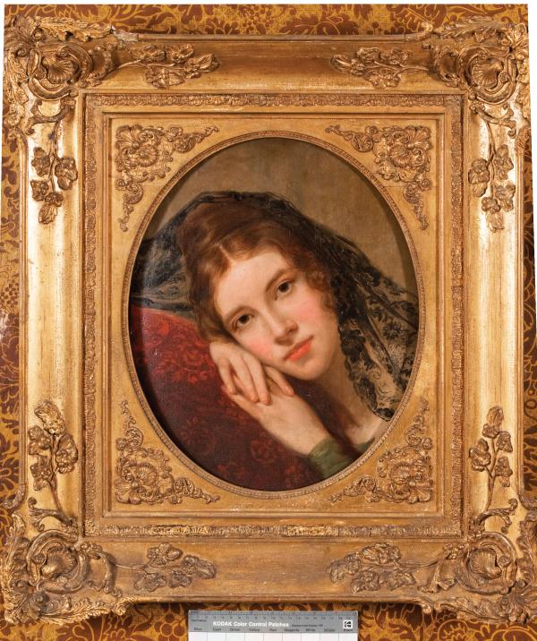 Portrait of Fanny Appleton.