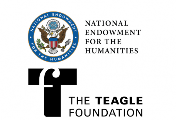 NEH and Teagle Foundation logos