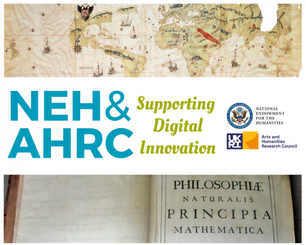 NEH AHRC grants graphic